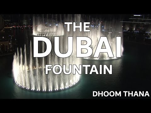 The Dubai Fountain: Dhoom Thana - Shot/Edited with 5 HD Cameras - 4 of 9 (HIGH QUALITY!)