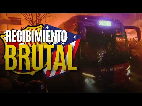 🔥 ¡LOCURA en el CAMP NOU! Recibimiento brutal al BARÇA creyendo en la remontada contra ATLÉTICO💙❤️