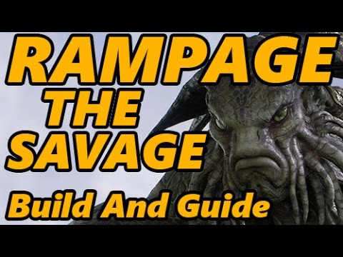 Paragon : Rampage Build and Guide | Rampage is a SAVAGE!