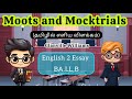 MOOTS AND MOCKTRAILS IN TAMIL MOOTS AND MOCKTRAILS BY GLANVILLE WILLIAMS