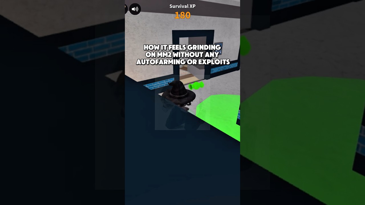 Real Ones Don’t Autofarm 💪#mm2 #murdermystery2 #halloweenevent #mm2roblox #funny #relatable