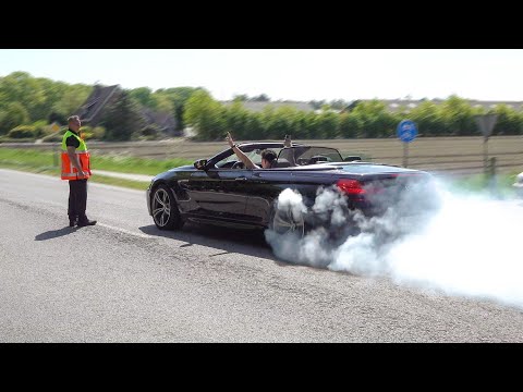 BMW M Power Cars go WILD leaving a Carshow | BIMMERFEST 2022