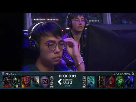 Vici Gaming vs PSG.LGD TI9 Highlights Match 1 - Main Event UB BO3