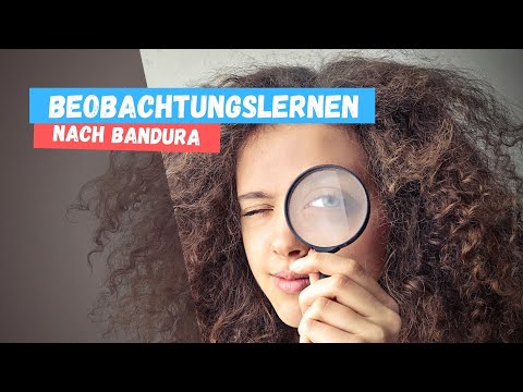 Beobachtungslernen / Lernen am Modell nach Bandura - Lerntheorie einfach und mit Beispielen erklärt