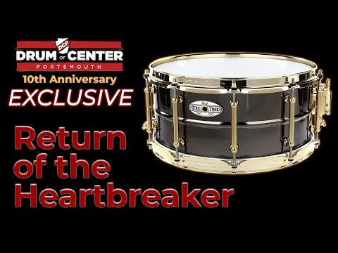 DCP Exclusive Pearl Sensitone Brass Snare Drum - 14x6.5