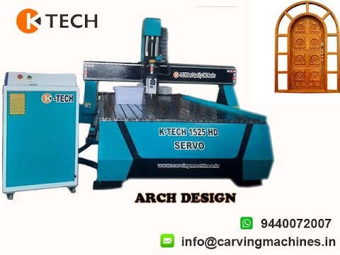 CNC Router Wood Door Carving Machine with Servo Motor