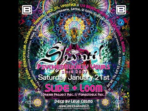 Slideॐ (Dream Project Records) Live in Shanti (Rome, Italy) [videomix]