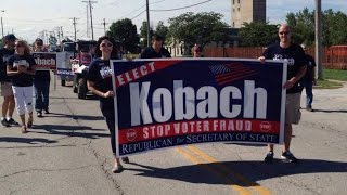 How Do We Stop Kobach's Crosscheck System From Stealing More Elections?