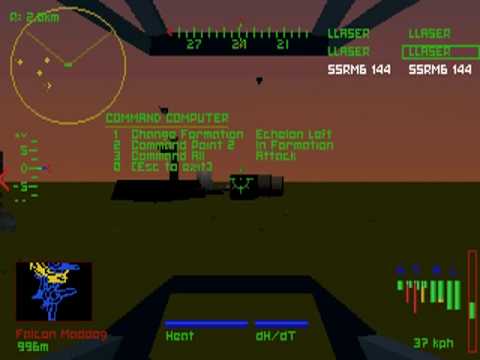 Mechwarrior 2 Playthrough: Clan Wolf - Mission 10 - Silver Staff