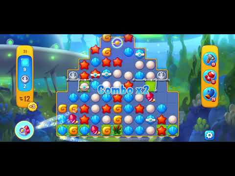 Fishdom Gameplay Atlantis Cup Stage 31 No Boosters