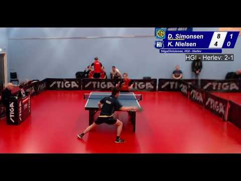 Daniel Simonsen (Hillerød) - Kenneth Nielsen (Herlev), StigaDivisionen