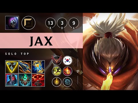 Jax Top vs Olaf - KR Grandmaster Patch 25.17