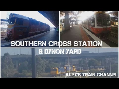 A day at Southern Cross Station & Dynon Rail yard - featuring V/lines & the Long Island steel train