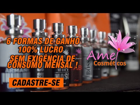 amei cosmeticos seja uma revendedora