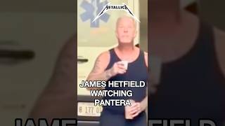 James Hetfield Watching Pantera Live #jameshetfield #metallica