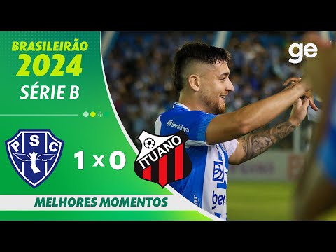 Gols e lances de Paysandu x Ituano