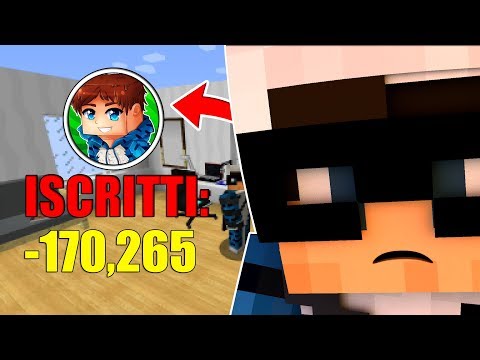 HO PERSO TUTTI I MIEI ISCRITTI - YouTube su Minecraft (Roleplay)