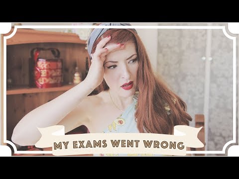 My exams went horribly wrong... [CC]