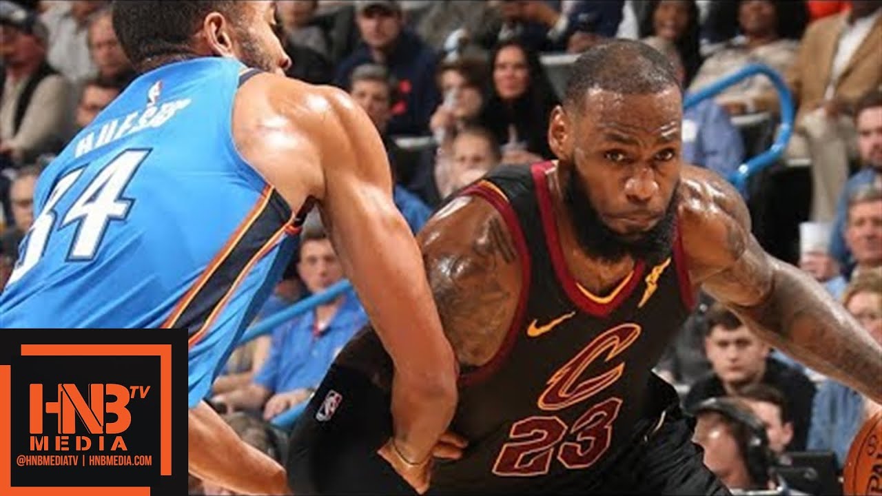 Cleveland Cavaliers vs Oklahoma City Thunder Full Game Highlights / Feb 13 / 2017-18 NBA Season