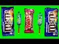 Caramel M Ms Cookie Dough Twix Melody Pops ASMR Satisfying Candy Unwrap