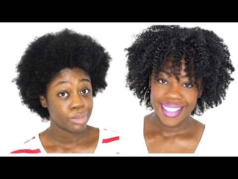 Twist Out on 4B/4C Hair | Damp Hair & No Heat Video