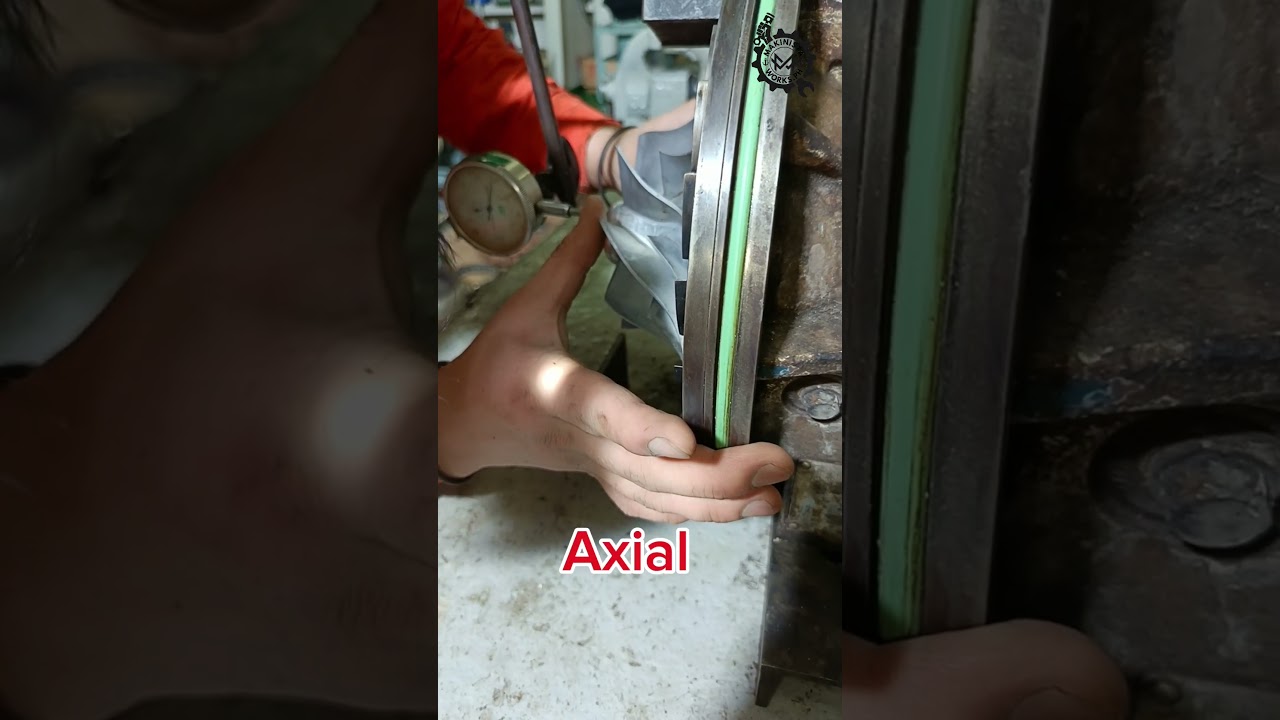 Measuring Axial and Radial clearance of DG turbo charger.#makinistaworksph #seamanslife