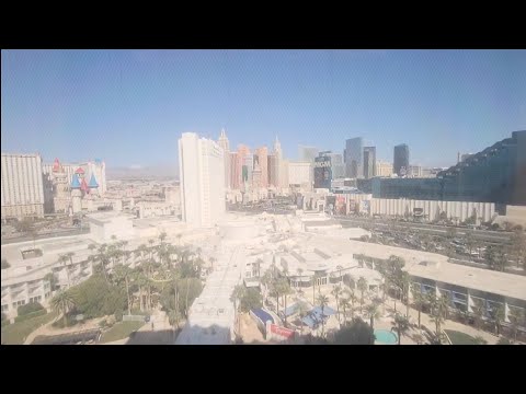 Amazing View: Otis Traction Scenic Club Tower Elevators @ Tropicana, Las Vegas, NV