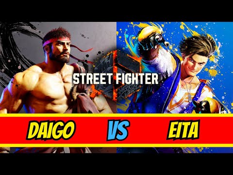 SF6💥Daigo [Ryu] vs Eita [Luke]💥Highlevel gameplay