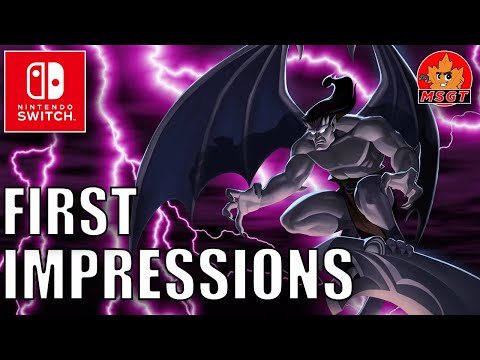 GARGOYLES REMASTERED on Nintendo Switch First Impressions and 25 Minutes of Gameplay