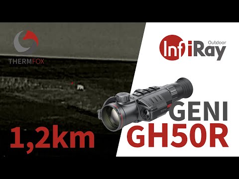 Термален монокуляр IRay Geni GH50R 12MP  с обсег до 2530м