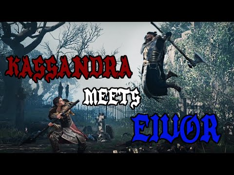 Eivor meets Kassandra - Super Intense Confrontation of 2 Legends