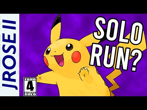 Is Pikachu ACTUALLY the best Kanto Starter? - Solo Pokemon Red/Blue Challenge