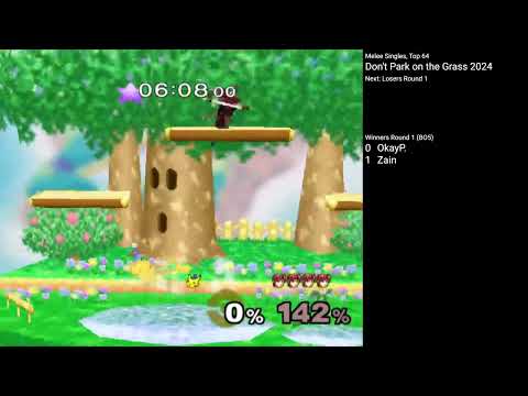 Don't Park on the Grass 2024 Melee Quad Stream