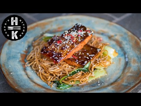 Teriyaki salmon