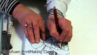 Yoko' Art Class - Printmaking with Styrofoam