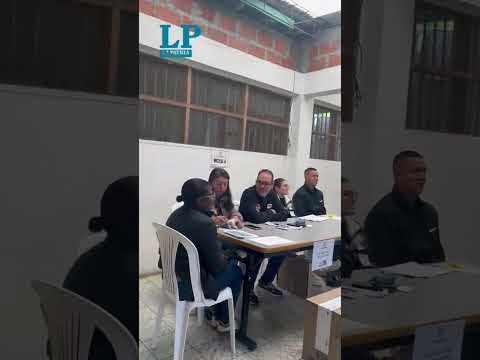 Jornada electoral en Marulanda (Caldas) por la segunda vuelta presidencial