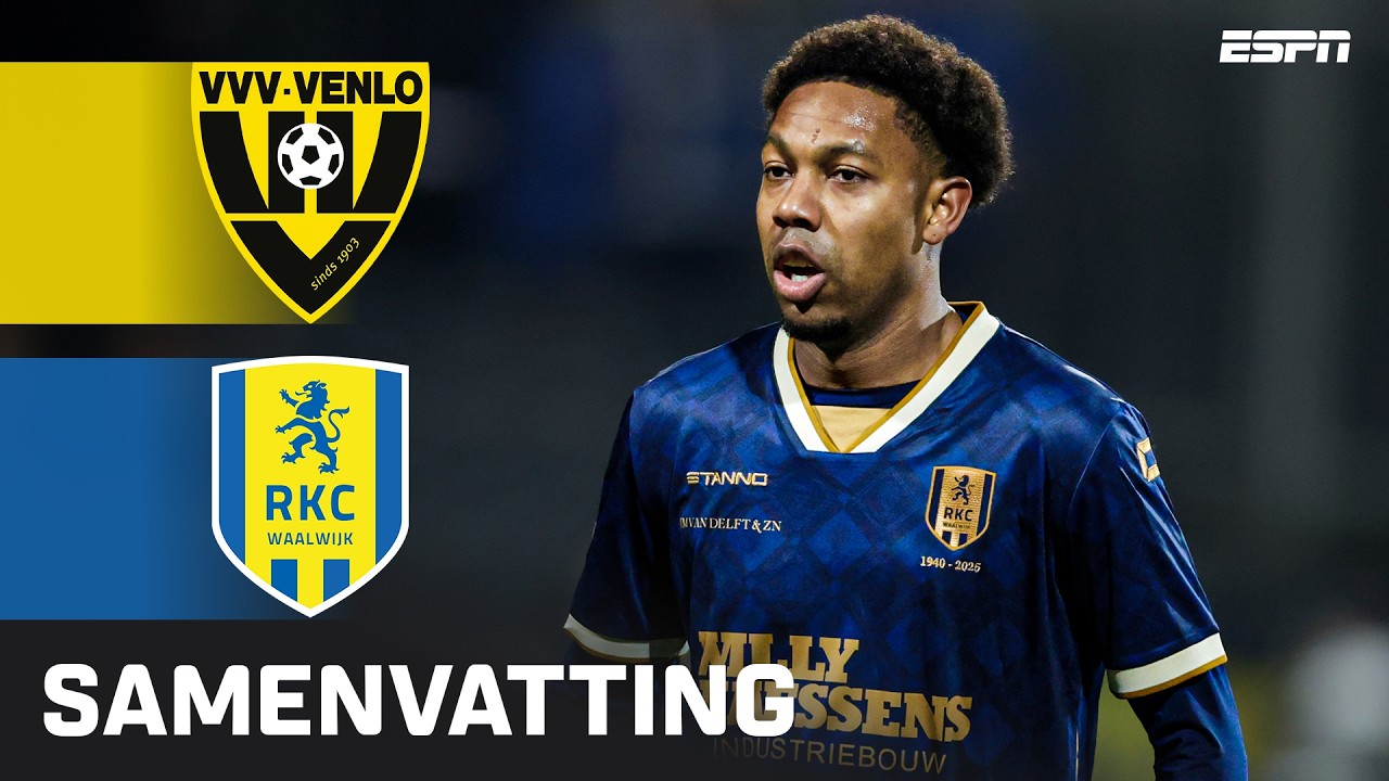 VVV Venlo vs RKC Waalwijk Highlights