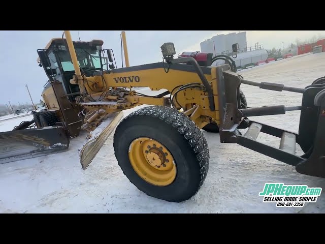 2007 Volvo G970 Grader with Front Plow & Snow-wing #11275 DP in Heavy Equipment in Edmonton