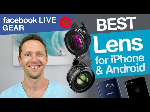 Facebook Live Stream Gear: Best Lens for iPhone & Android! Video