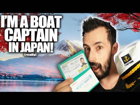 How I Became A BOAT CAPTAIN in Japan (seriously!)