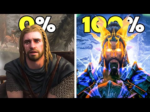 I Played 100% of Skyrim... This Consumed My Life