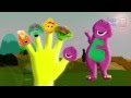 Finger Family BARNEY Family Nursery Rhyme