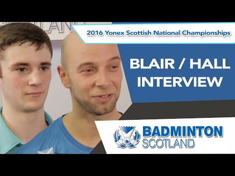 Adam Hall & Robert Blair talk about their Men's Doubles Victory.