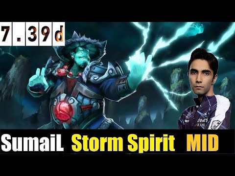 🤯 Sumail [Storm Spirit] MID 7.39D - DOTA 2 HIGHEST MMR MATCH#sumail   #dota2gameplay   #dota2