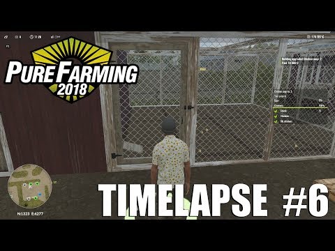 Pure Farming 2018| Straw Bales | Timelapse #6