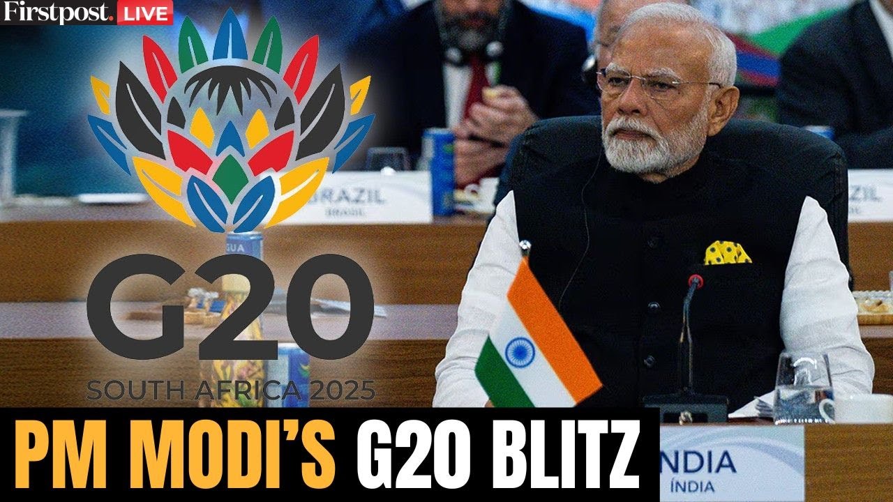LIVE | PM Modi at G20 Summit: Top Highlights from PM Modi's South Africa Visit | G20 Summit 2025