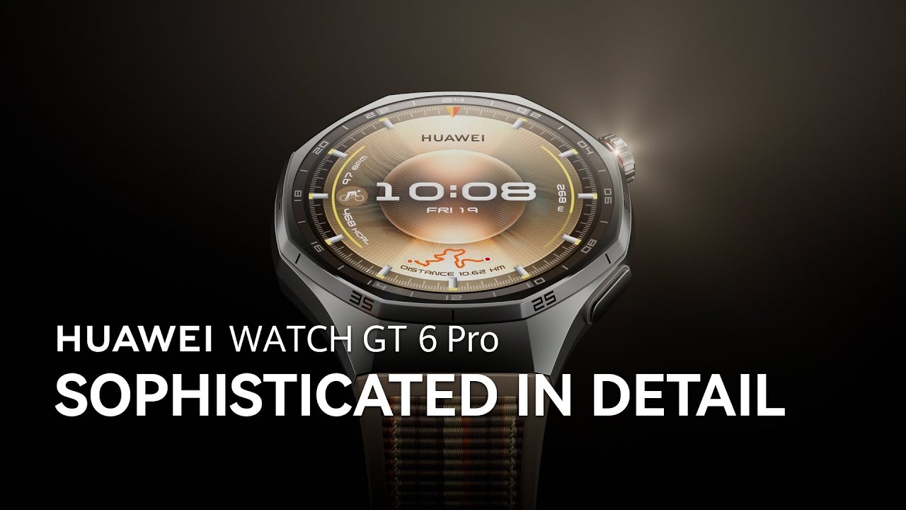 HUAWEI WATCH GT 6 Pro - Sophisticated in Detail
