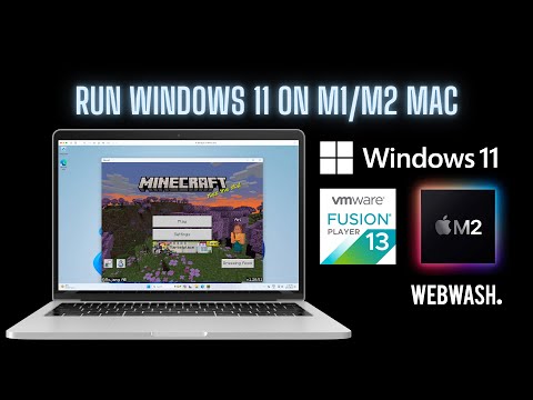 Install Windows 11 on Apple Silicon with VMware Fusion + Minecraft! 😱