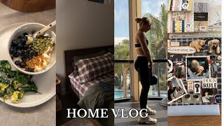 HOME VLOG: new favorite breakfast, productivity hour, Jax’s training, starting scrapbooking!!!