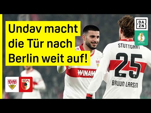 VfB Stuttgart - FC Augsburg | Viertelfinale | DFB-Pokal | DAZN Highlights